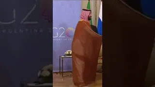 Putin and prince Mohammed bin Salman