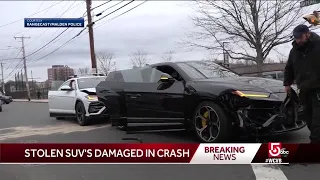 Lamborghini heist comes to crashing end