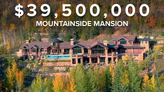 $39,500,000 Mountainside Mansion in Vail, CO - DroneHub