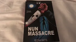 VHS Terrors Book #2: Nun Massacre by @PuppetCombo (UNBOXING)