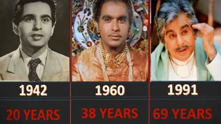Dilip Kumar The Legend: Life Journey From 1941 To 1998 | Dilip Kumar Age Comparison | Chaos info