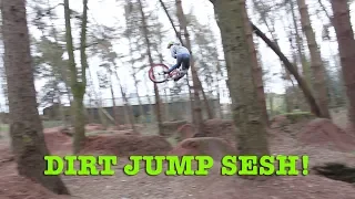 Dirt Jump MTB Session Secret BMX Trails