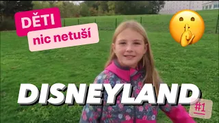 ✨DISNEYLAND #1 | DĚTI NIC NETUŠÍ 😱🤫| 10 hodin v autě! 🚙