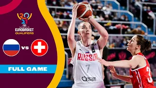 Russia v Switzerland | Full Game - FIBA Women's EuroBasket Qualifiers 2021