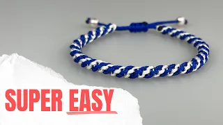 DIY Friendship Bracelet Easy Spiral Tutorial | How to Make a Spiral Friendship Bracelet at Home A007