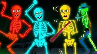 This Is The Way We Brush Our Teeth | Spooky Skeleton Song And More Kids Songs | Nursery Rhyme Street