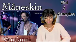 Måneskin - Vent’anni (English Lyrics) REACTION