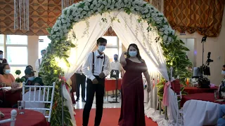 Aianne and Genell's Wedding Grand Entrance in Tiktok music
