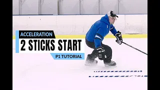 On-Ice Acceleration 2 Sticks Crossover TUTORIAL