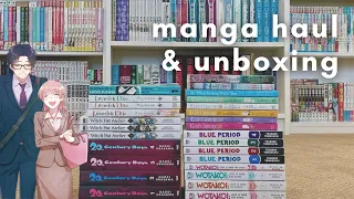 massive manga unboxing & haul // $220 well spent!!