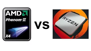 AMD Ryzen vs Phenom II Blender Benchmark