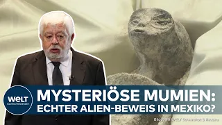 MYSTERIÖSE MUMIEN: UFO-Experte sorgt für Aufsehen! Echter Alien-Beweis im mexikanischen Parlament?