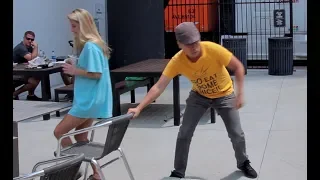 Chair Pulling Prank in Atlanta!!!