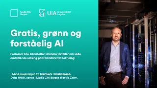 Gratis, grønn og forståelig AI