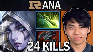 Drow Ranger Dota 2 Gameplay RNG.Ana with 21 Kills and Satanic - Butterfly #dota #dota2