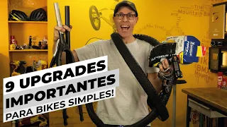 9 upgrades importantes para fazer em bikes simples. Pedaleria