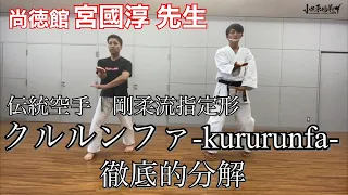 伝統空手 剛柔流 指定形 クルルンファ-Kururunfa- 徹底的分解Vol.2 講師 尚徳館「宮國淳先生」 We have to do 指定形 Go ju Kururunfa Lesson.