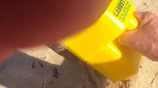 Still here in Spain, beach metal detecting.