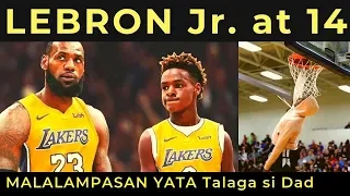 LEBRON JAMES Jr. Palakas ng Palakas! 360 Dunk. Long Range Bombs. Mas may Depensa pa.