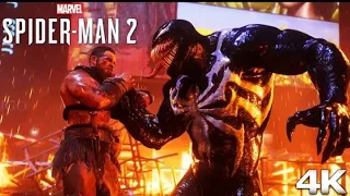 Venom vs Kraven Epic Boss Battle - SPIDER-MAN 2 (4K 60FPS) Ultra HD | Watch Now!"