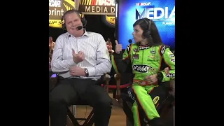 Danica Patrick gives interviewer flack for too many questions | #shorts | NASCAR