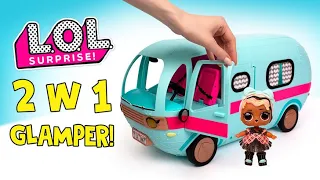 L.O.L. Surprise 2 w 1 Glamper z Ekskluzywną Lalką! 🚙🧺