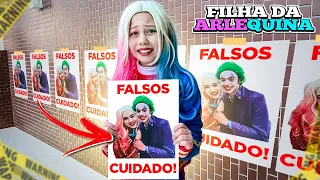 A ARLEQUINA E O CORINGA SÃO FALSOS !!! A FILHA DA ARLEQUINA FOI ABANDONADA POR ELES!