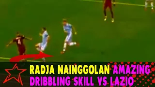 Radja Nainggolan Amazing Dribbling Skill vs Lazio