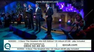 IL DIVO "Regresa a mi" QVC TV UK 17-11-2012