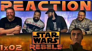 Star Wars Rebels 1x2 REACTION!! "Spark of Rebellion Part 2"