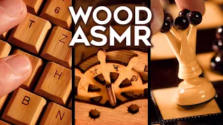 ASMR Beautiful WOOD TRIGGERS to Make You Super Sleepy