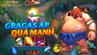 Liên Minh : Tốc Chiến | GRAGAS FULL AP 1 W NỬA MÁU TANKER ??? ANH EM NÊN DÙNG LEO RANK GẤP