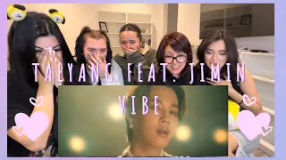 TAEYANG FEAT. JIMIN OF BTS - VIBE M/V REACTION