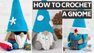 How to Crochet a Gnome: Amigurumi for Beginners: Part 1 The Body