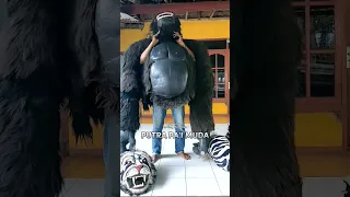 Tutorial Cara Cepat Memakai Kostum Kingkong Viral PPM