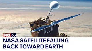 38-year-old NASA satellite is crashing back to earth