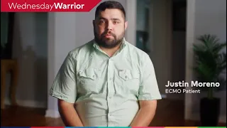 "ECMO gave me my life back." Watch Justin's story