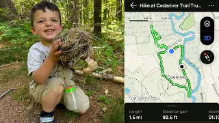 Little feet big adventures - Exploring Cedariver with Toddler Conner - Millis Massachusetts