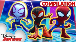 The Best of Season 1! | Marvel's Spidey and his Amazing Friends | @disneyjunior