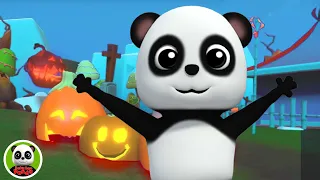 Это ночь Хэллоуина детей английский песня и жуткий мультфильм от Baby Bao Panda