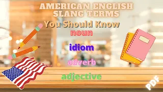 Top 10 Advanced American Slang: English vocabulary lesson