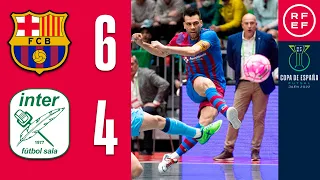 RESUMEN I Barça 6-4 Movistar Inter FS I Semifinal 1 I Copa de España de Fútbol Sala 2022