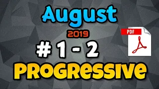 # 1 - 2 | 120 wpm | Progressive Shorthand | August 2019