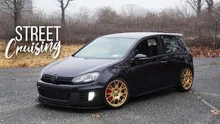 Big Turbo VW MK6 GTI Driving and Cruising in the streets