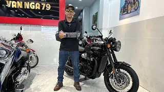 Triumph BONNEVILLE T120 Black cuối 2022 Siêu lướt ODO (649KM)