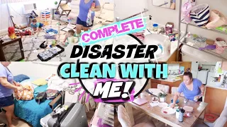 💫COMPLETE DISASTER CLEAN WITH ME | EXTREME CLEANING MOTIVATION | TIME LAPSE CLEANING