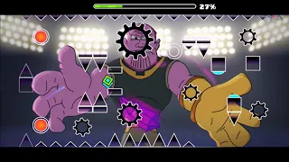 Thanos beatboxing but it's a Geometry Dash level