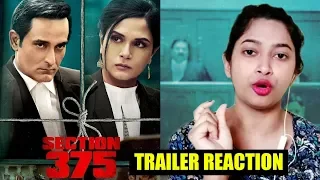 Section 375 Trailer को लेकर प्रतिक्रिया | Akshaye Khanna, Richa Chadha, Ajay Bahl