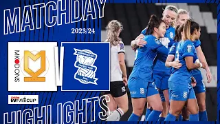 HIGHLIGHTS | MK Dons 0-2 Blues Women