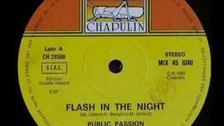 Public Passion - Flash in the Night (1986) (Italo-Disco)